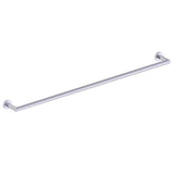 Kartners - OSLO - 30-inch Bathroom Towel Bar Solid Back-Polished Chrome - Polished Chrome