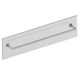 Kartners - OSLO - 30-inch Bathroom Towel Bar Through Glass-Polished Nickel - Polished Nickel