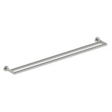 Kartners - OSLO - 30-inch Double Bathroom Towel Bar-Brushed Nickel - Brushed Nickel