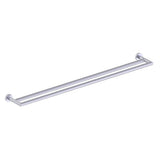 Kartners - OSLO - 30-inch Double Bathroom Towel Bar-Polished Chrome - Polished Chrome