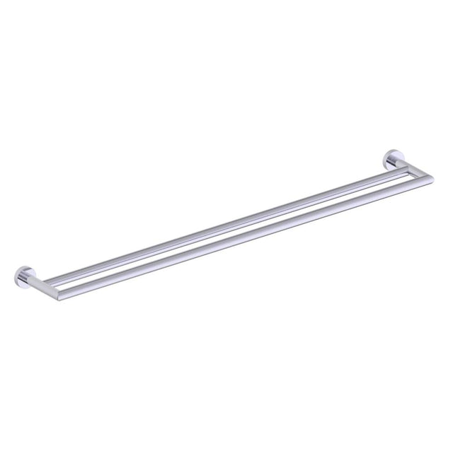 Kartners - OSLO - 30-inch Double Bathroom Towel Bar-Polished Chrome - Polished Chrome