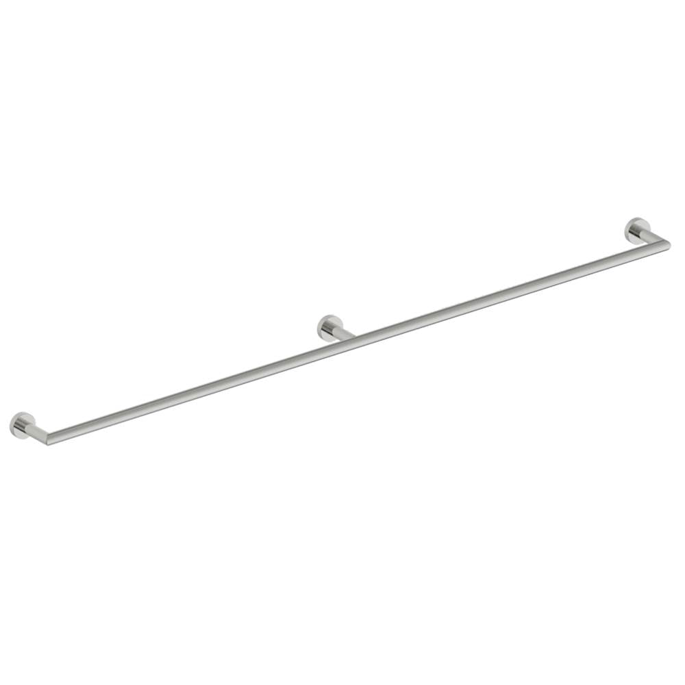 Kartners - OSLO - 42-inch Bathroom Towel Bar-Polished Nickel - Polished Nickel