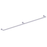 Kartners - OSLO - 42-inch Bathroom Towel Bar-Polished Chrome - Polished Chrome