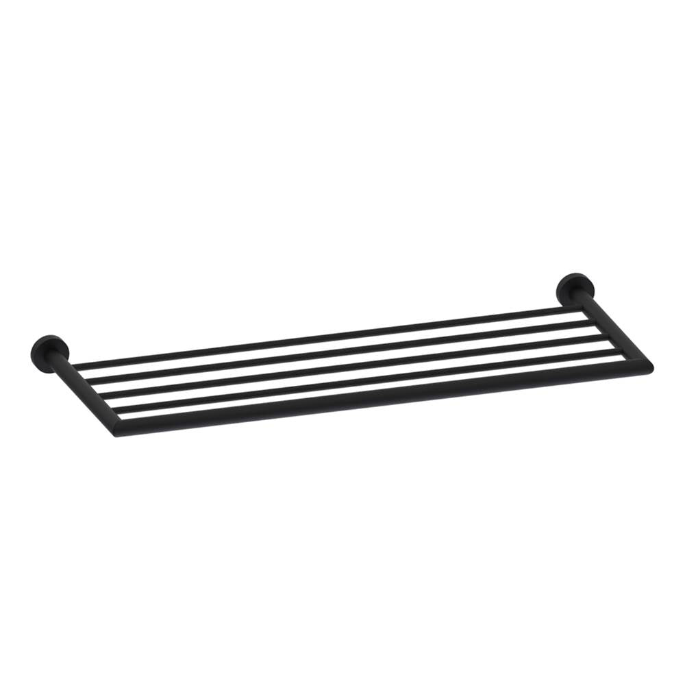 Kartners - OSLO - Towel Shelf-Matte Black - Matte Black