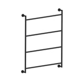 Kartners - OSLO - 24-inch Towel Ladder-Matte Black - Matte Black