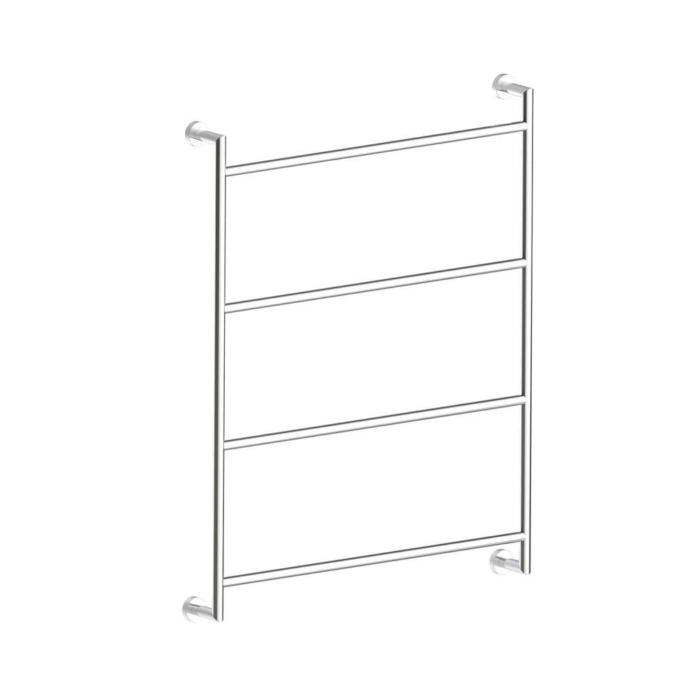 Kartners - OSLO - 24-inch Towel Ladder-Brushed Nickel - Brushed Nickel