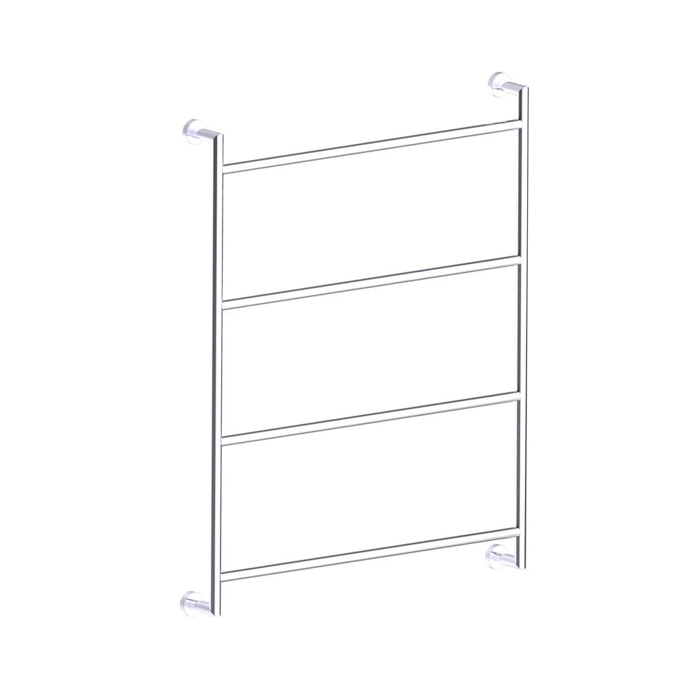 Kartners - OSLO - 24-inch Towel Ladder-Polished Chrome - Polished Chrome