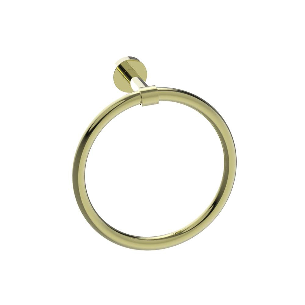 Kartners - OSLO - Towel Ring-Polished Brass - Polished Brass