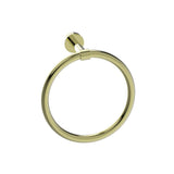 Kartners - OSLO - Towel Ring-Polished Brass - Polished Brass