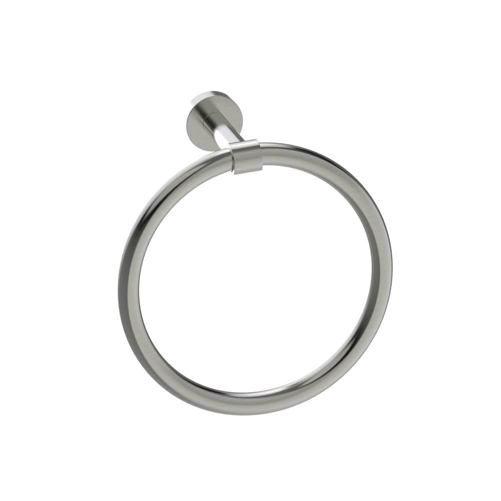 Kartners - OSLO - Towel Ring-Brushed Nickel - Brushed Nickel