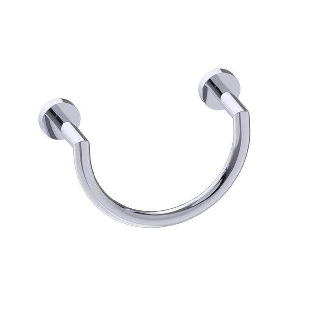 Kartners - OSLO - Towel Ring (U-shaped)--Polished Chrome - Polished Chrome