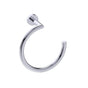 Kartners - OSLO - Towel Ring (C-shaped) -Polished Chrome - Polished Chrome