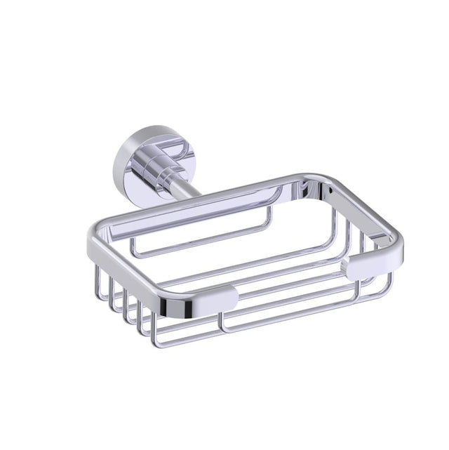Kartners - OSLO - Wall Mounted Soap Basket-Polished Chrome - Polished Chrome