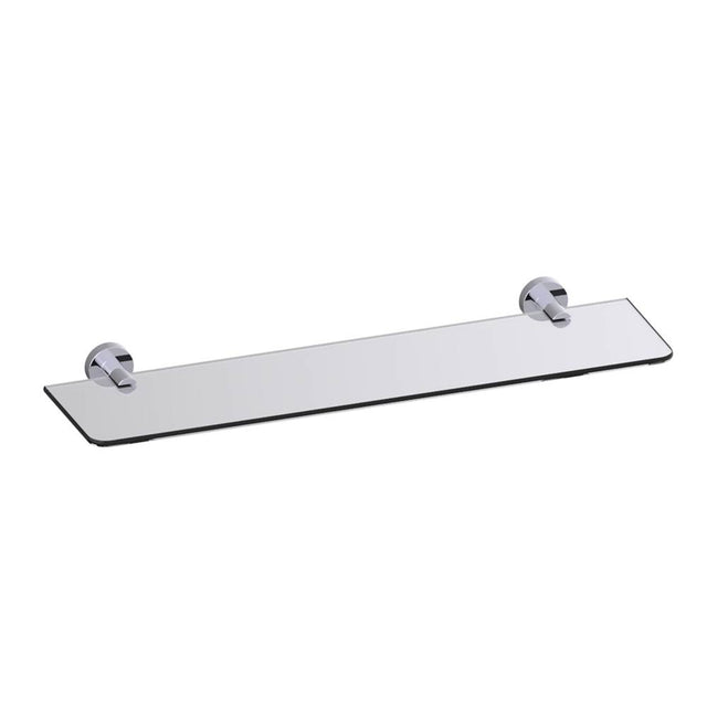 Kartners - OSLO - 20-inch Glass Shelf-Polished Chrome - Polished Chrome