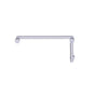 Kartners - OSLO - 6-inch x 18-inch Offset Shower Door Handles -Polished Chrome - Polished Chrome