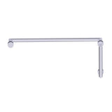 Kartners - OSLO - 8-inch x 24-inch Offset Shower Door Handles -Polished Chrome - Polished Chrome