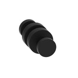Kartners - OSLO - Double Shower Door Handle-Matte Black - Matte Black