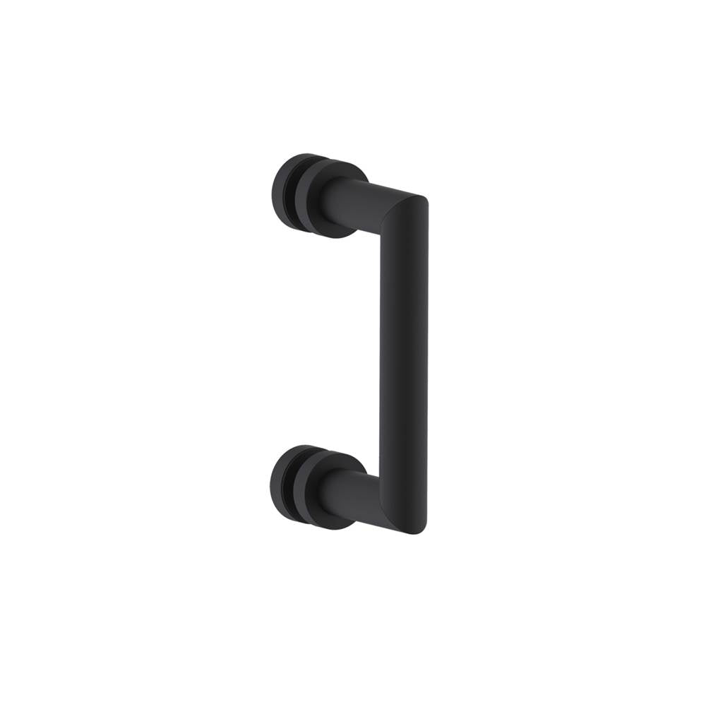 Kartners - OSLO - 6-inch Shower Door Handle-Matte Black - Matte Black