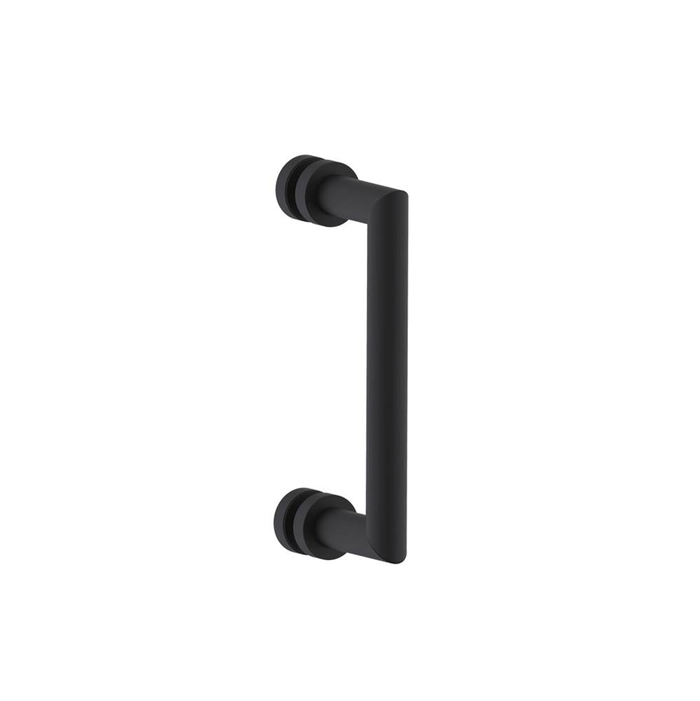 Kartners - OSLO - 8-inch Shower Door Handle-Matte Black - Matte Black
