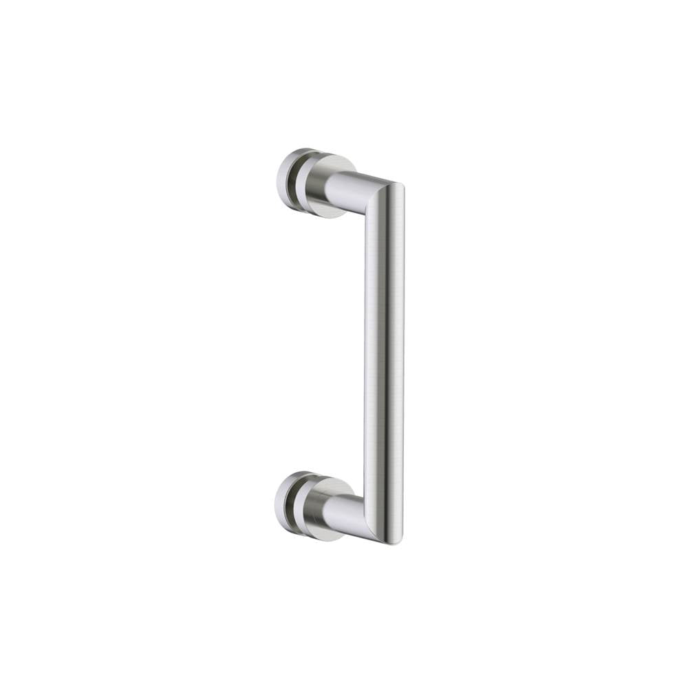 Kartners - OSLO - 8-inch Shower Door Handle-Brushed Nickel - Brushed Nickel