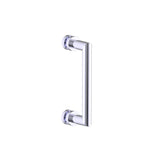 Kartners - OSLO - 8-inch Shower Door Handle-Polished Chrome - Polished Chrome