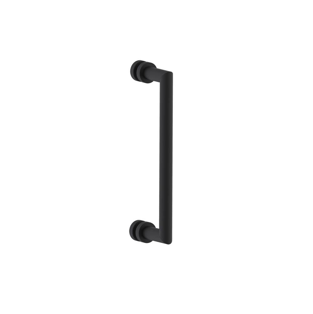 Kartners - OSLO -12-inch Shower Door Handle-Matte Black - Matte Black