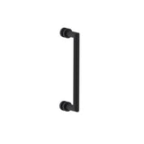 Kartners - OSLO -12-inch Shower Door Handle-Matte Black - Matte Black