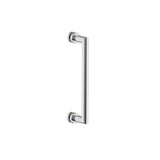 Kartners - OSLO -12-inch Shower Door Handle-Polished Nickel - Polished Nickel