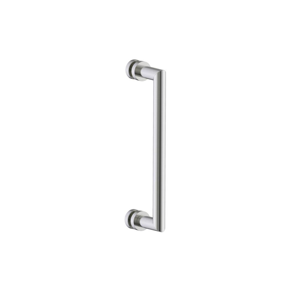 Kartners - OSLO -12-inch Shower Door Handle-Brushed Nickel - Brushed Nickel