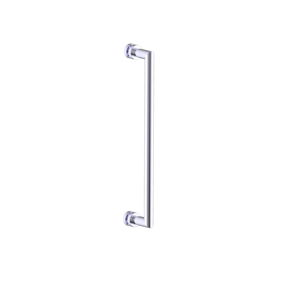 Kartners - OSLO - 18-inch Shower Door Handle-Polished Chrome - Polished Chrome