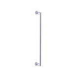 Kartners - OSLO - 24-inch Shower Door Handle-Polished Chrome - Polished Chrome