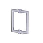 Kartners - OSLO - 8-inch Double Shower Door Handle-Polished Chrome - Polished Chrome