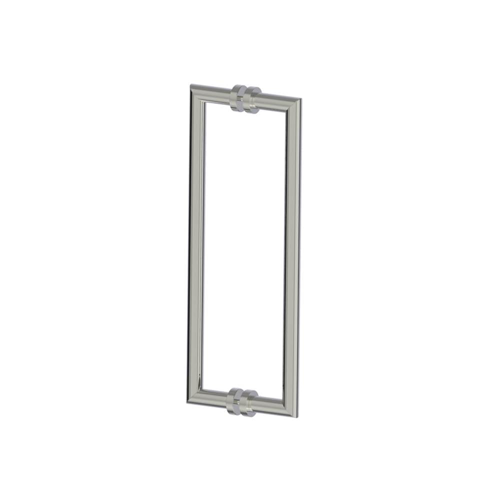 Kartners - OSLO - 18-inch Double Shower Door Handle-Polished Nickel - Polished Nickel
