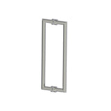 Kartners - OSLO - 18-inch Double Shower Door Handle-Polished Nickel - Polished Nickel