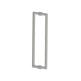 Kartners - OSLO - 24-inch Double Shower Door Handle-Polished Nickel - Polished Nickel