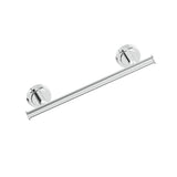 Kartners - SOFIA - 9-inch Bathroom Towel Bar-Polished Nickel - Polished Nickel