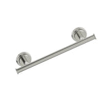 Kartners - SOFIA - 9-inch Bathroom Towel Bar-Brushed Nickel - Brushed Nickel