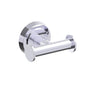 Kartners - SOFIA - Double Prong Robe Hook-Polished Chrome - Polished Chrome