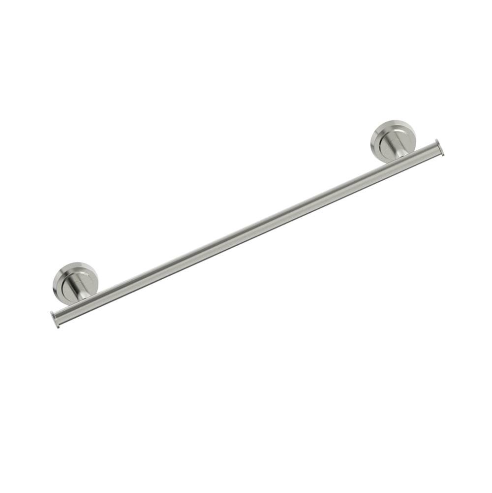 Kartners - SOFIA - 18-inch Bathroom Towel Bar-Brushed Nickel - Brushed Nickel