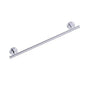 Kartners - SOFIA - 18-inch Bathroom Towel Bar-Polished Chrome - Polished Chrome