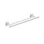 Kartners - SOFIA - 18-inch Double Bathroom Towel Bar-Polished Chrome - Polished Chrome