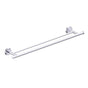 Kartners - SOFIA - 24-inch Double Bathroom Towel Bar-Polished Chrome - Polished Chrome