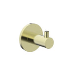 Kartners - NICE - Single Prong Robe Hook-Brushed Bronze - Brushed Bronze
