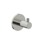 Kartners - NICE - Single Prong Robe Hook-Brushed Nickel - Brushed Nickel