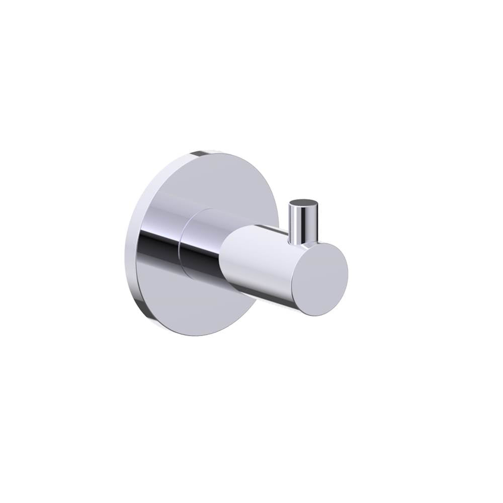 Kartners - NICE - Single Prong Robe Hook-Polished Chrome - Polished Chrome