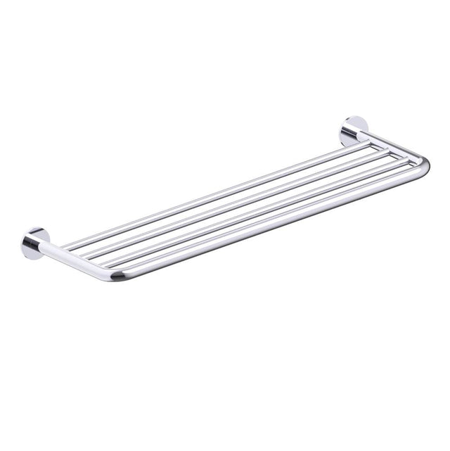 Kartners - NICE - 24-inch Single Towel Rack-Polished Chrome - Polished Chrome