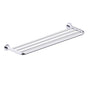 Kartners - NICE - 24-inch Single Towel Rack-Polished Chrome - Polished Chrome