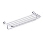 Kartners - NICE -  Towel Shelf with Bathroom Towel Bar-Polished Chrome - Polished Chrome