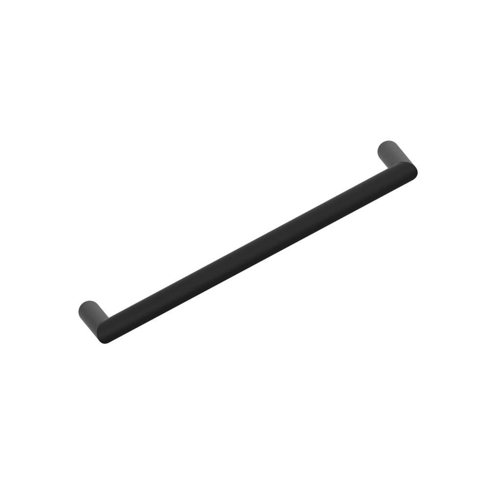 Kartners - SEVILLE - 12-inch Bathroom Towel Bar-Matte Black - Matte Black