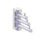 Kartners - SEVILLE - Triple Prong Robe Hook-Polished Chrome - Polished Chrome